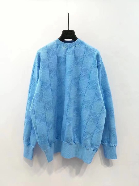 商品We11done|WE11DONE 男士蓝色棉质圆领卫衣 WD-TS3-21-580-U-SK 【韩国产地商品,大陆地区收货约30-40天】,价格¥1379,第3张图片详细描述