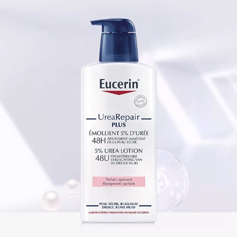 商品Eucerin|优色林 5%尿素干皮保湿润肤身体乳液 250-400ml 抗干燥滋润修复,价格¥181,第2张图片详细描述