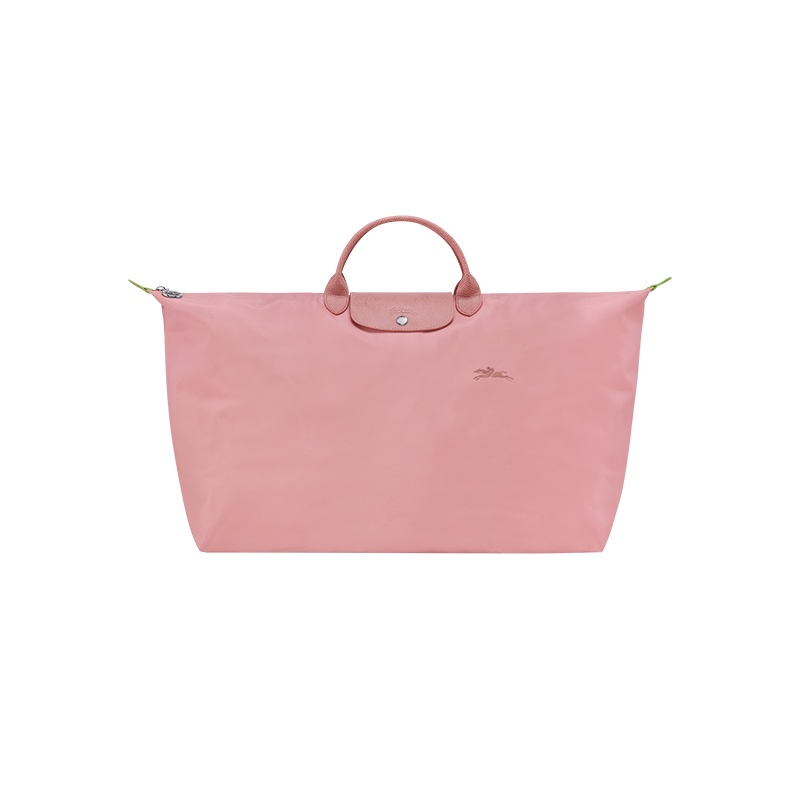 商品Longchamp|珑骧 男士帆布银色五金按扣拉链开合中号旅行包（7色可选）,价格¥1890,第6张图片详细描述