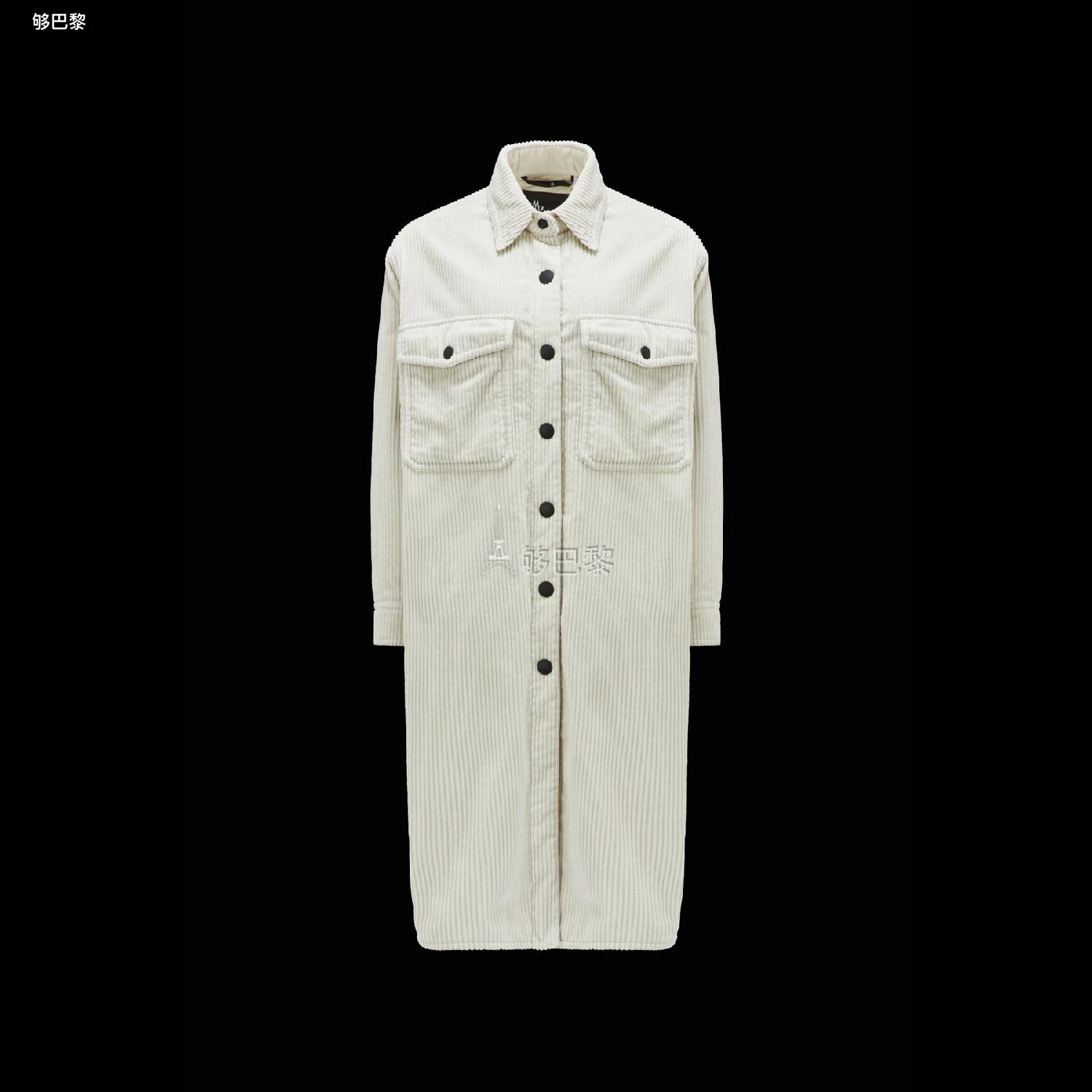 商品Moncler|【预售】 MONCLER盟可睐 24秋冬 女士 大衣 Vanay Long Down Shacket I20981G0000254AL0037,价格¥10544,第5张图片详细描述