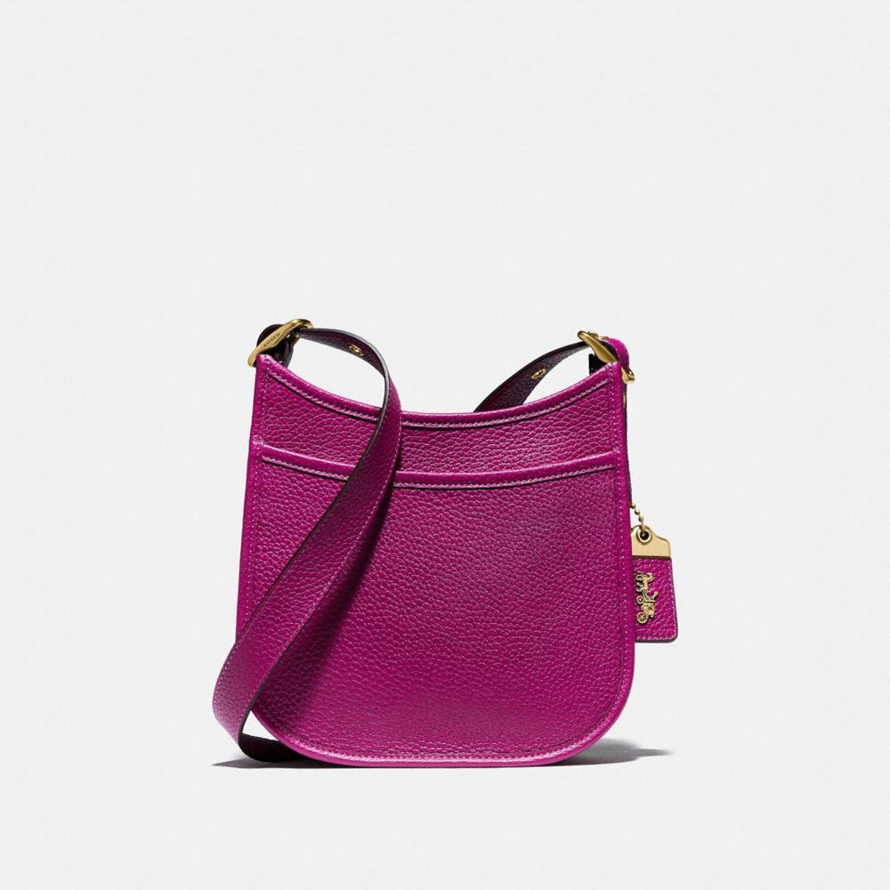 商品[国内直发] Coach|蔻驰女包奢侈品 女士专柜款火龙果色皮质手提单肩斜挎包 89125 B4HY,价格¥905,第3张图片详细描述
