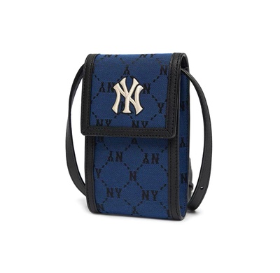 商品[国内直发] MLB|【官方防伪验证 国内发】MLB男女同款2022新款NY老花字母潮牌休闲斜跨小包手机包 3ACRH011N,价格¥390,第12张图片详细描述