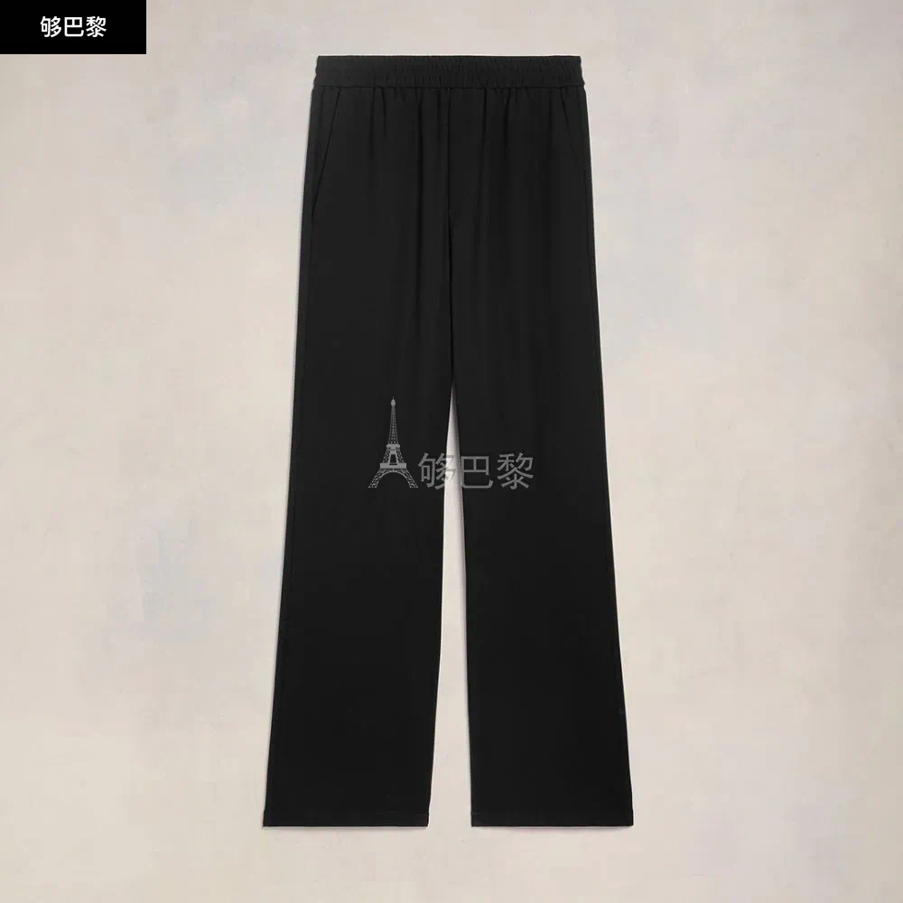 商品AMI|【预售】 AMI 24秋冬 男士 西裤 Pantalon Large Taille Elastiquée HTR211.VI0007001,价格¥4361,第6张图片详细描述