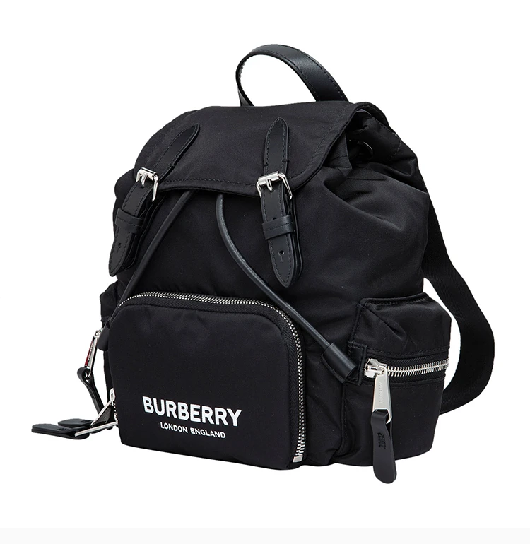 商品[国内直发] Burberry|BURBERRY 黑色女士双肩包 8021258,价格¥7150,第5张图片详细描述
