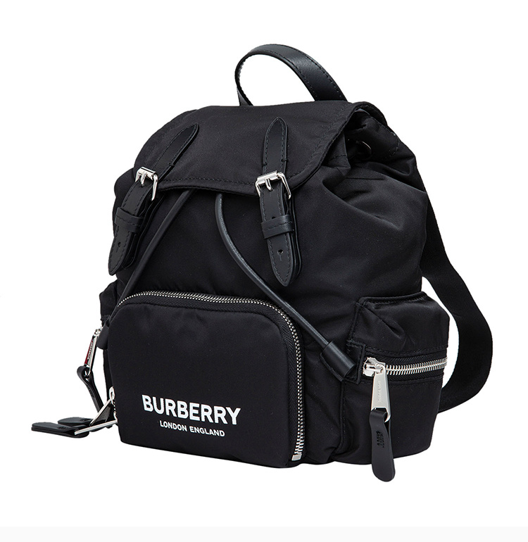 商品Burberry|BURBERRY 黑色女士双肩包 8021258,价格¥4173,第6张图片详细描述
