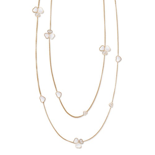 商品Chopard|【预售一周】Chopard/萧邦 Happy Hearts 女士18K金快乐的爱心套链 81A083-5301,价格¥94117,第2张图片详细描述