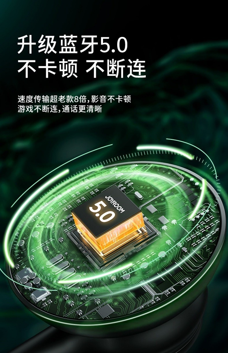 商品[国内直��发] JOYROOM|机乐堂 JR-D6蓝牙耳机颈挂式双动圈运动防水线控耳机微小型耳塞超长待机5.0入耳式苹果男女安卓通用,价格¥175,第17张图片详细描述