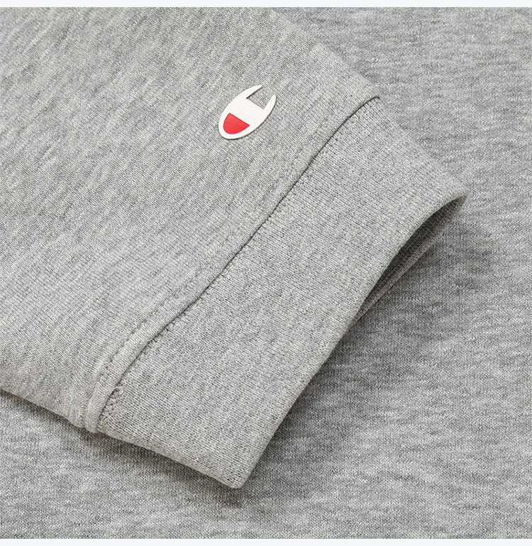商品CHAMPION|Champion 男士灰色连帽卫衣 213181-EM006,价格¥224,第13张图片详细描述