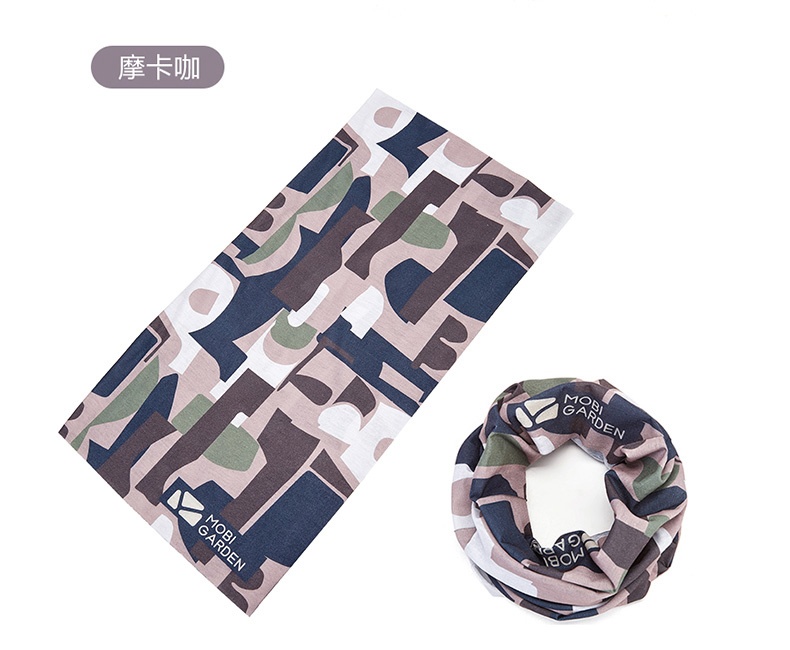 商品[国内直发] MobiGarden|沙滩男女通用骑行魔术百变围脖头巾EM19225001,价格¥45,第25张图片详细描述