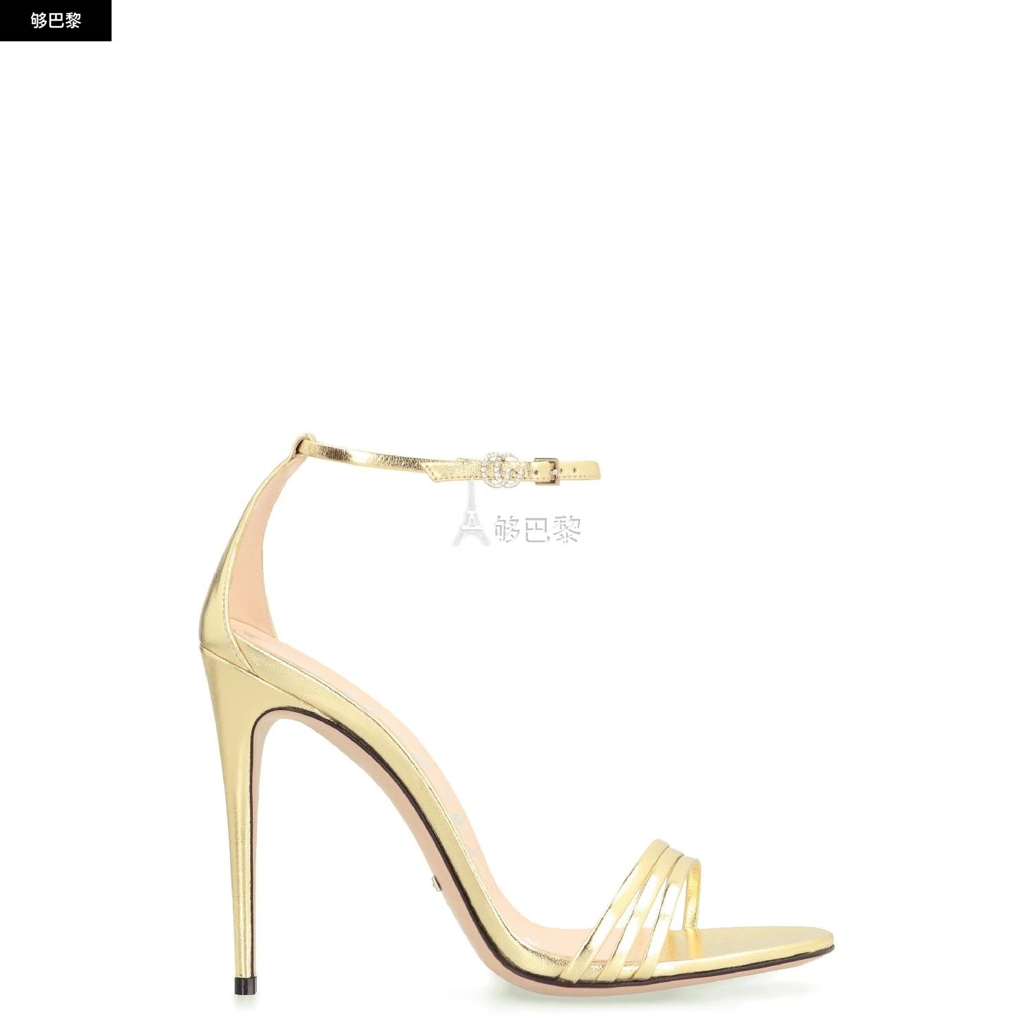 商品Gucci|【特惠7.9折】【预售】 2023秋冬 女士 中跟凉鞋 凉鞋 2418276  551213B8B008053 ,价格¥4889,第2张图片详细描述