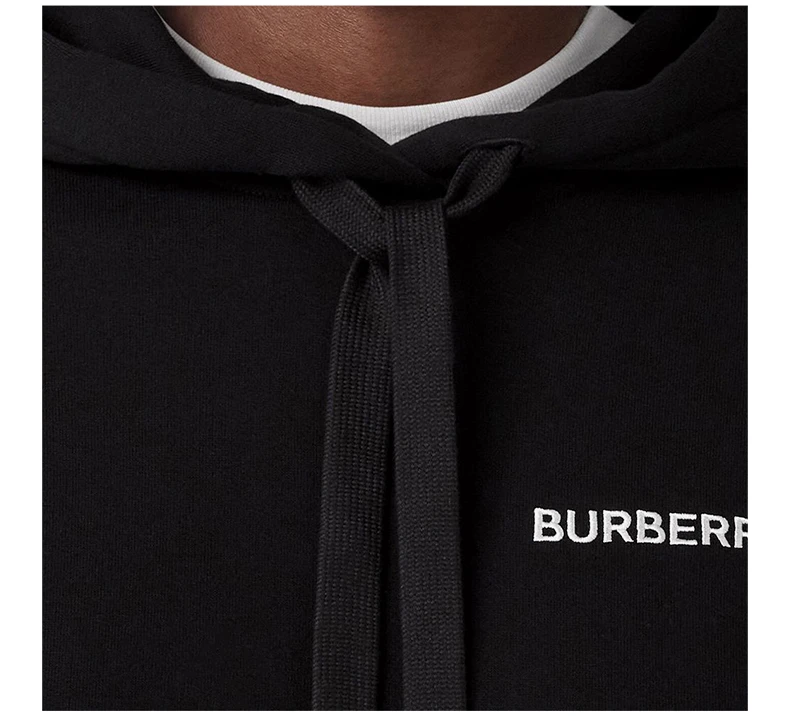 商品Burberry|BURBERRY 女士黑色卫衣 8057127,价格¥4388,第8张图片详细描述