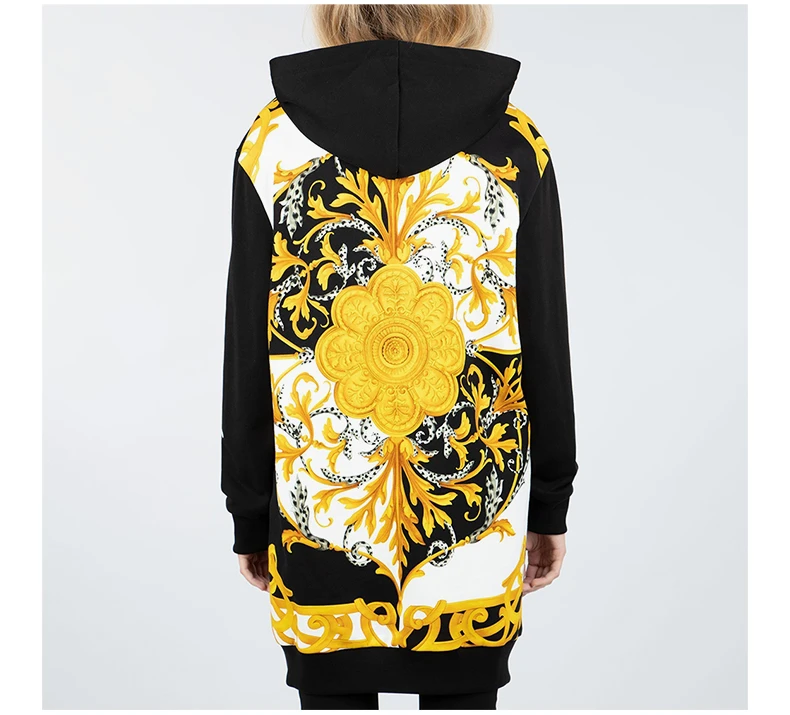 商品[国内直发] Versace|VERSACE 黑色女士外套 A87512-A235782-7027,价格¥6488,第7张图片详细描述