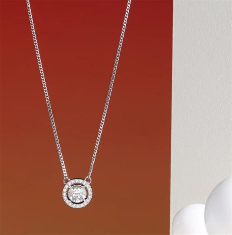 商品Givenchy|GIVENCHY 纪梵希爱恋之心宝石镶嵌合金项链女款 送女友 60528150-NY0 生日礼物节日礼物,价格¥734,第4张图片详细描述