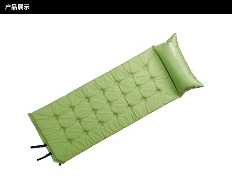 商品[国内直发] MobiGarden|户外露营自动充气地垫单人加宽加厚自带枕头折叠防潮垫MJ,价格¥163,第20张图片详细描述