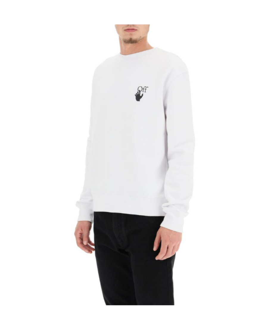 商品Off-White|男印花图案长袖卫衣白OMBA025F21FLE008-0184（澳门仓发货）,价格¥3170,第4张图片详细描述