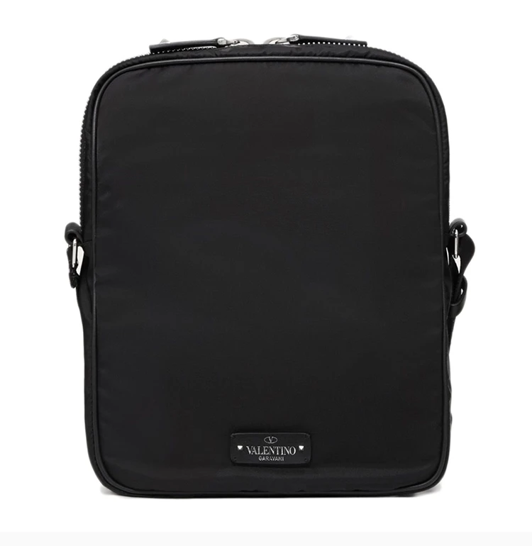 商品Valentino|Valentino 华伦天奴 Garavani VLTN黑色尼龙斜挎包 SY2B0586RPY-0NO,价格¥4828,第6张图片详细描述