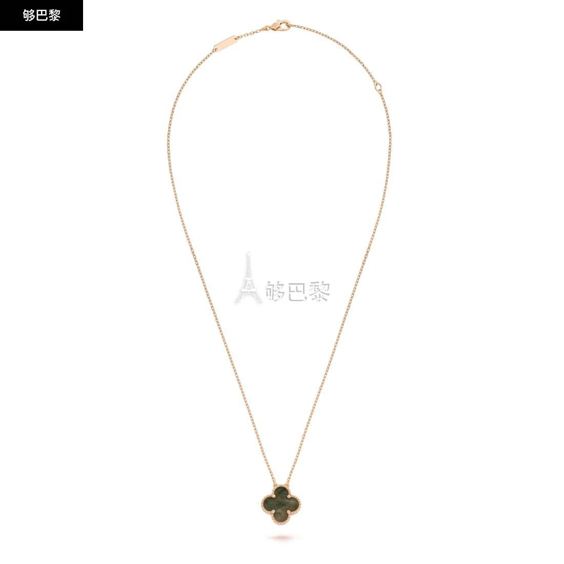 商品Van Cleef & Arpels|包邮包税【预售7天发货】 VCA梵克雅宝 23秋冬 女士 吊坠 Vintage Alhambra吊坠 VCARP4KK00,价格¥26076,第3张图片详细描述