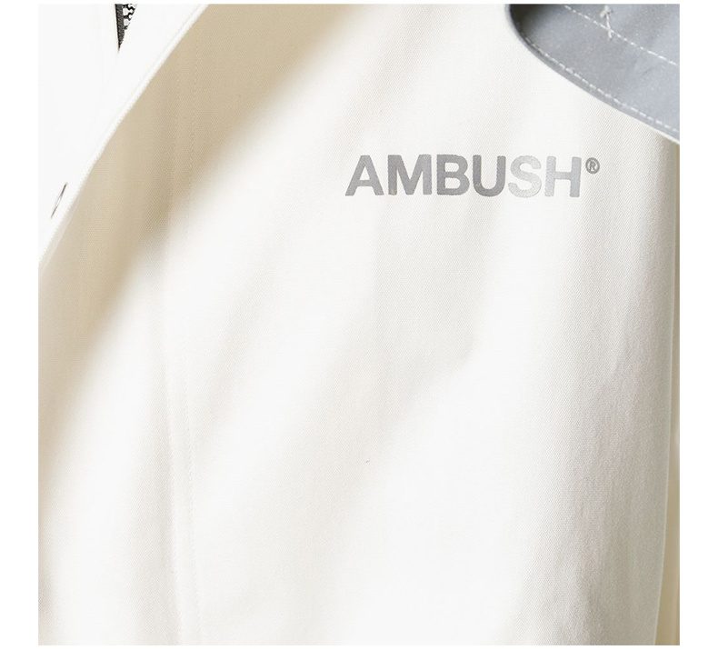 商品[国内直发] Ambush|AMBUSH 灰白色女士外套 12111792-WHITE,价格¥10908,第7张图片详细描述