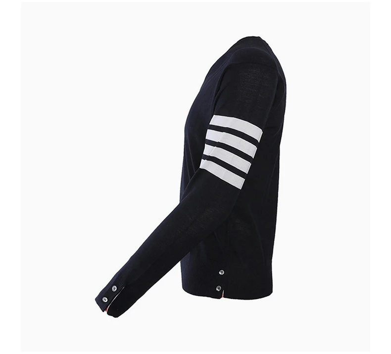 商品[国内直发] Thom Browne|THOM BROWNE 蓝色男士卫衣/帽衫 MKA230A-00014-415,价格¥4784,第5张图片详细描述