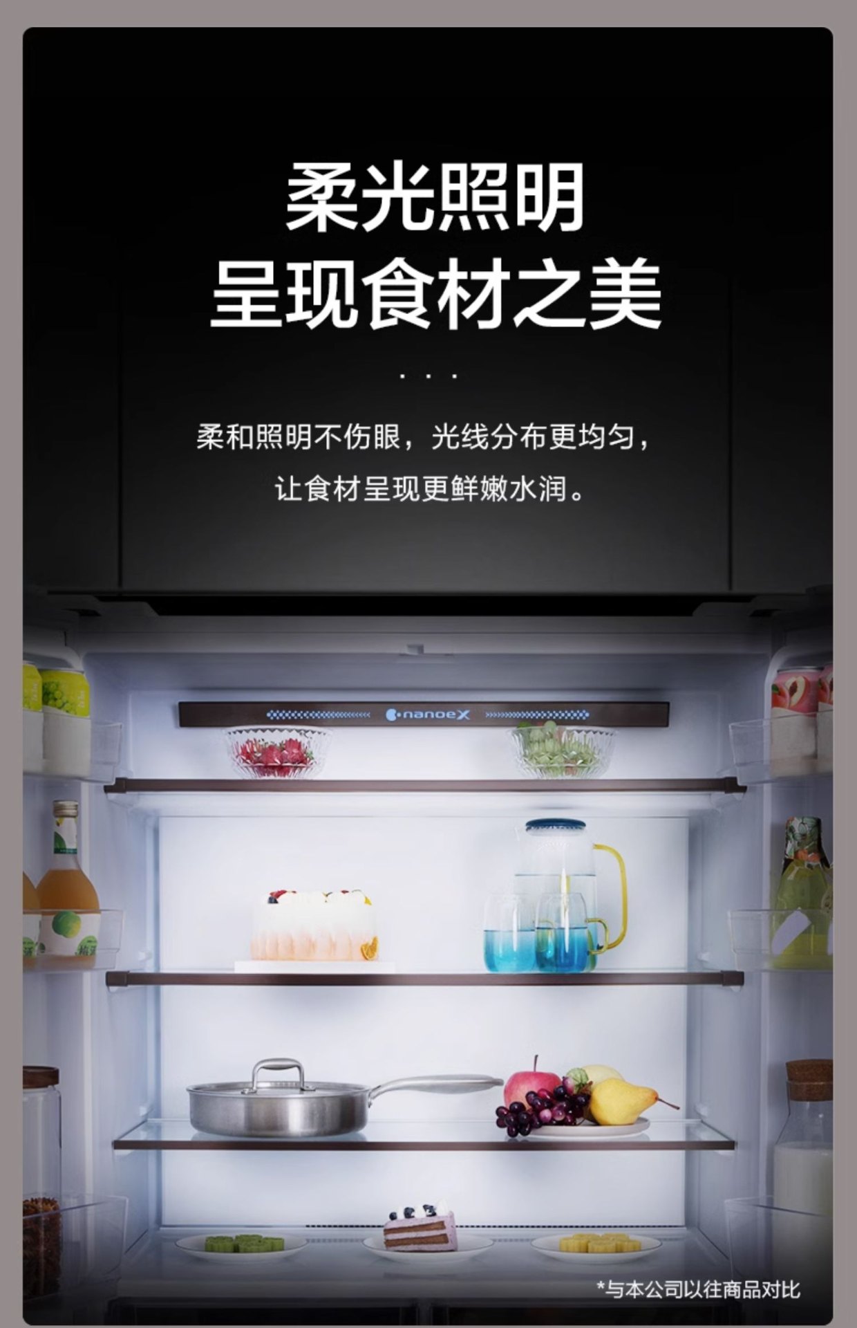 商品[国内直发] Panasonic|Panasonic/松下 NR-EW55CPA-W 自由嵌入变频十字电冰箱家用一级白色,价格¥10374,第22张图片详细描述