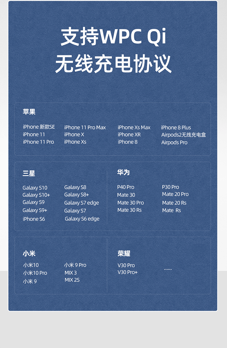 商品[国内直发] JOYROOM|机乐堂 JR-A23苹果无线充电器15W快充桌面便携华为安卓苹果12系列iphone通用手机车载快充 黑色【15W大功率·安全认证·小巧便携】通用款,价格¥165,第8张图片详细描述