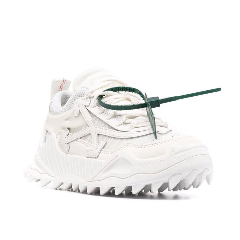 商品Off-White|男白低帮网眼跑鞋OWIA180C99FAB001-0100（澳门仓发货）,价格¥4887,第4张图片详细描述