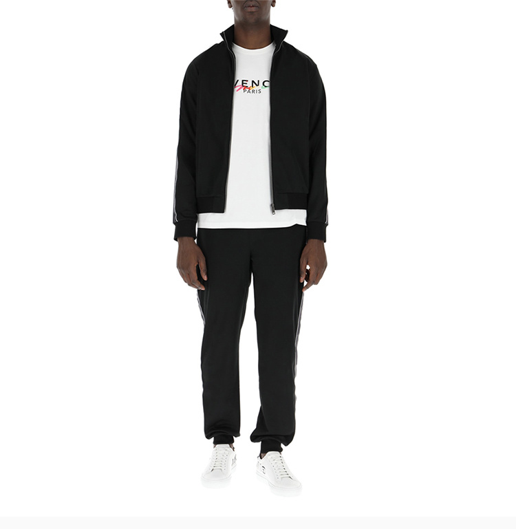 商品[国内直发] Givenchy|GIVENCHY 纪梵希 男士黑色聚酯纤维运动裤 BM50HQ300B-001,价格¥6392,第8张图片详细描述