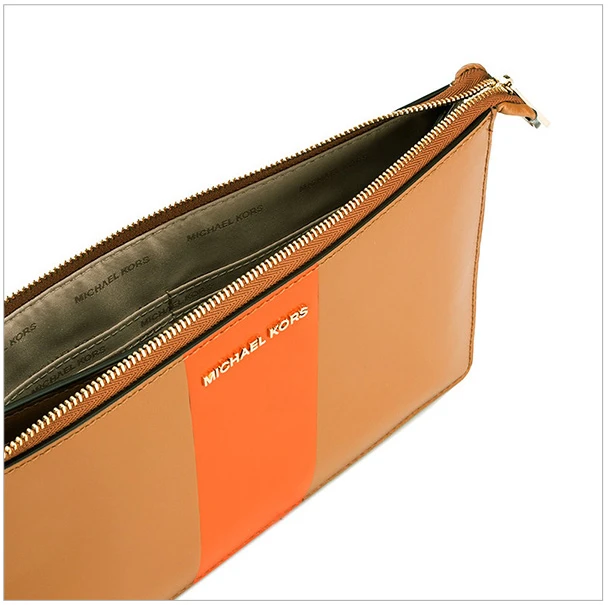 商品[国内直发] Michael Kors|Michael Kors 迈克高仕 橡果橙色皮革钱包女士 32S7GIJW3L-Acornorange,价格¥508,第6张图片详细描述