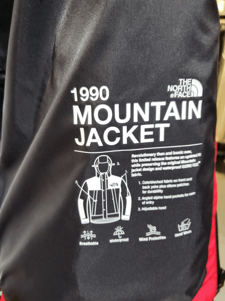 商品The North Face|【Brilliant|包邮包税】北面户外 冲锋衣 新款 1990 男女共用 GORE TEX 登山 保暖夹克-深粉红色 NI2GN01C,价格¥1472,第11张图片详细描述