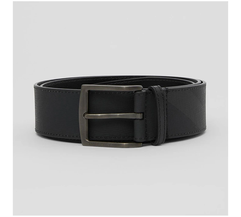 商品[国内直发] Burberry|BURBERRY 黑色男士腰带 8057670,价格¥2558,第5张图片详细描述