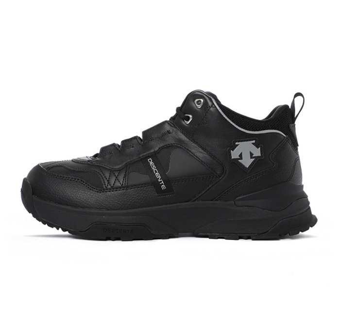 商品DESCENTE|【享贝家】DESCENTE 迪桑特MONTANA LUX 厚底舒适休闲运动鞋男女同款黑色SM413LCRO2,价格¥657,第6张图片详细描述