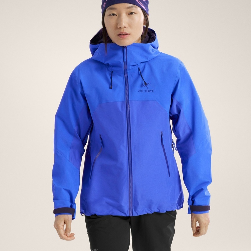 商品Arc'teryx|ARC TERYX/始祖鸟 BETA AR女士蓝色Gore-Tex Pro面料夹克,价格¥4304,第2张图片详细描述