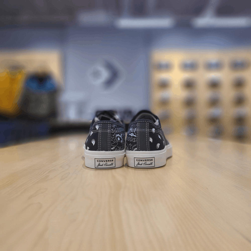 商品【预售商品15天发货】 Converse|【韩国直邮|包邮包税】匡威[converse] 运动鞋 Jack Purcell 金色 基本的 装饰 Shutting 黑色 帆布鞋 171724C,价格¥331,第5张图片详细描述