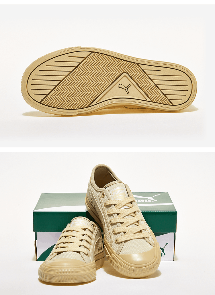 商品Puma|【韩国直邮|包邮包税】彪马Capri Tan  运动鞋 SNEAKERS  PKI38773103 Pale Khaki-Whisper White,价格¥280,第3张图片详细描述