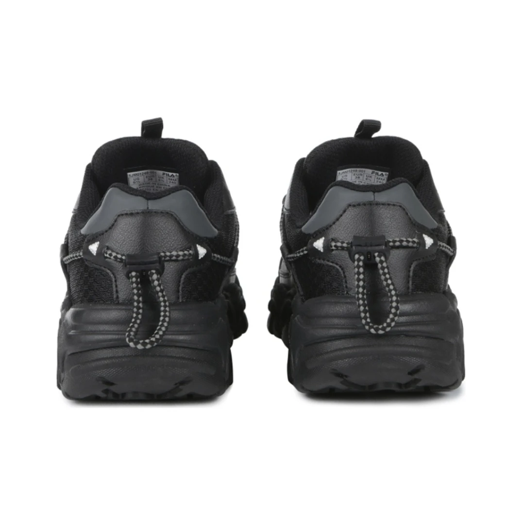 商品Fila|【享贝家】ZY -（预售款） 斐乐 Fila 黑色猫爪 透气跑鞋 运动鞋 韩版 新款 男女同款（10-15天内发货）  1JM02570F-001,价格¥305,第4张图片详细描述