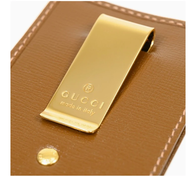 商品Gucci|GUCCI 中性零钱包棕色 700690-92TCG-8563,价格¥3053,第6张图片详细描述