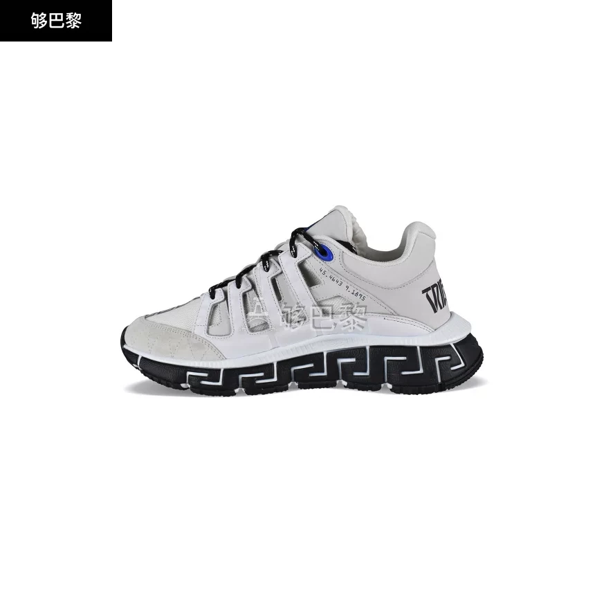 商品Versace|【特惠7.3折】【预售】 男士 休闲运动鞋 Sneakers Trigreca 7533  1A04984 2WF50 ,价格¥6049,第4张图片详细描述
