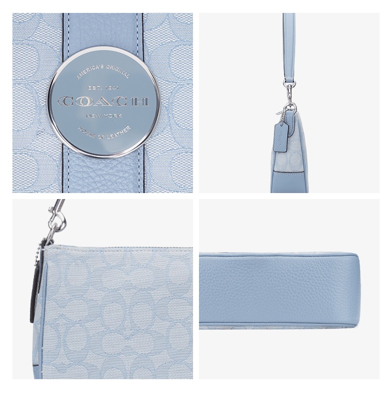 商品[国内直发] Coach|COACH 奥莱款女士提花配皮单肩斜挎手提包 C8306SVS9X,价格¥1827,第8张图片详细描述