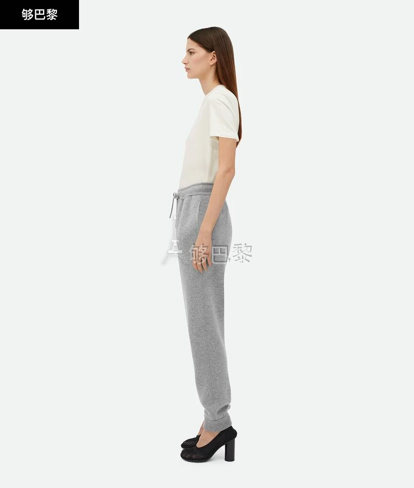商品Bottega Veneta|【预售】 BV葆蝶家 24秋冬 女士 休闲裤 Pantalon De Jogging En Cachemire 792003V33N08531,价格¥24794,第4张图片详细描述