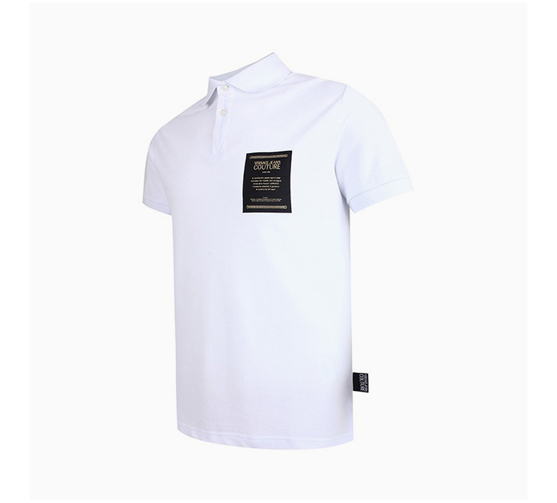 商品Versace|VERSACE JEANS 男士白色POLO衫 B3GVA7P1-36571-003,价格¥645,第12张图片详细描述