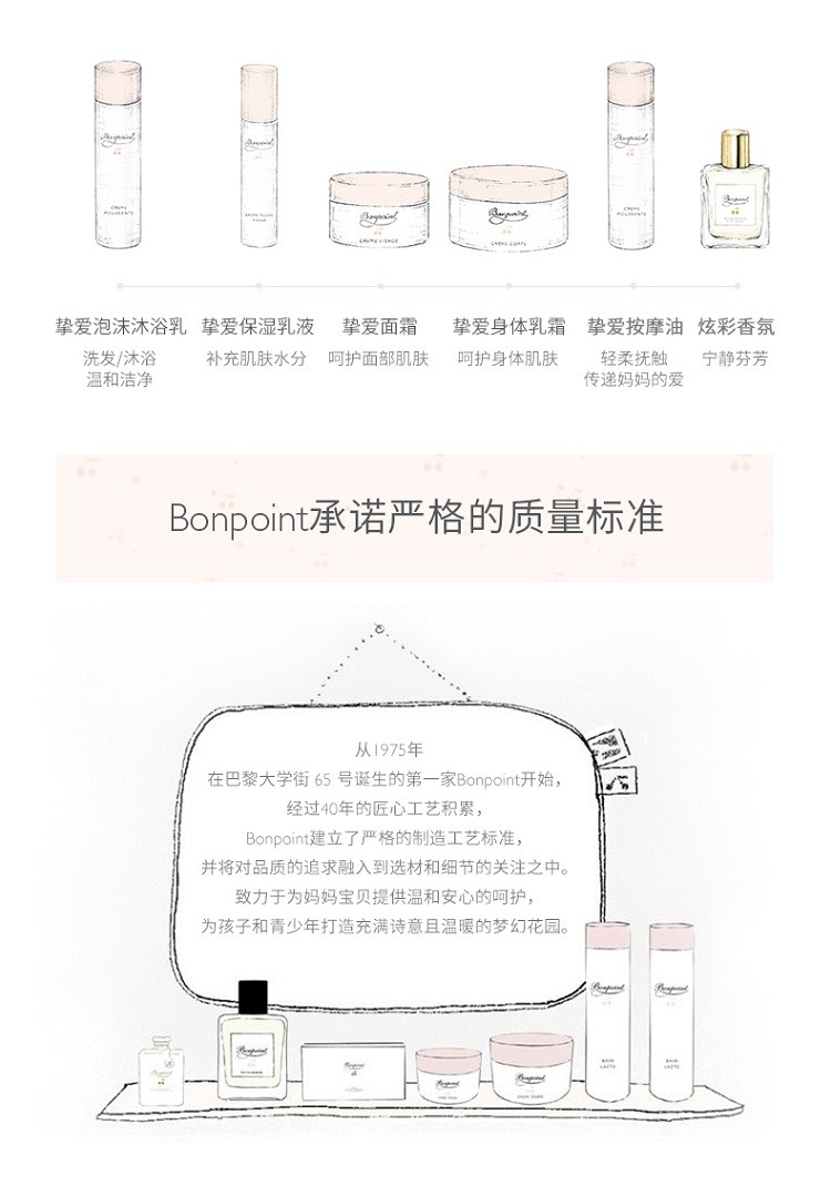 商品Bonpoint|Bonpoint小樱桃挚爱香氛润肤身体乳200ML 婴幼儿童身体乳,价格¥367,第9张图片详细描述