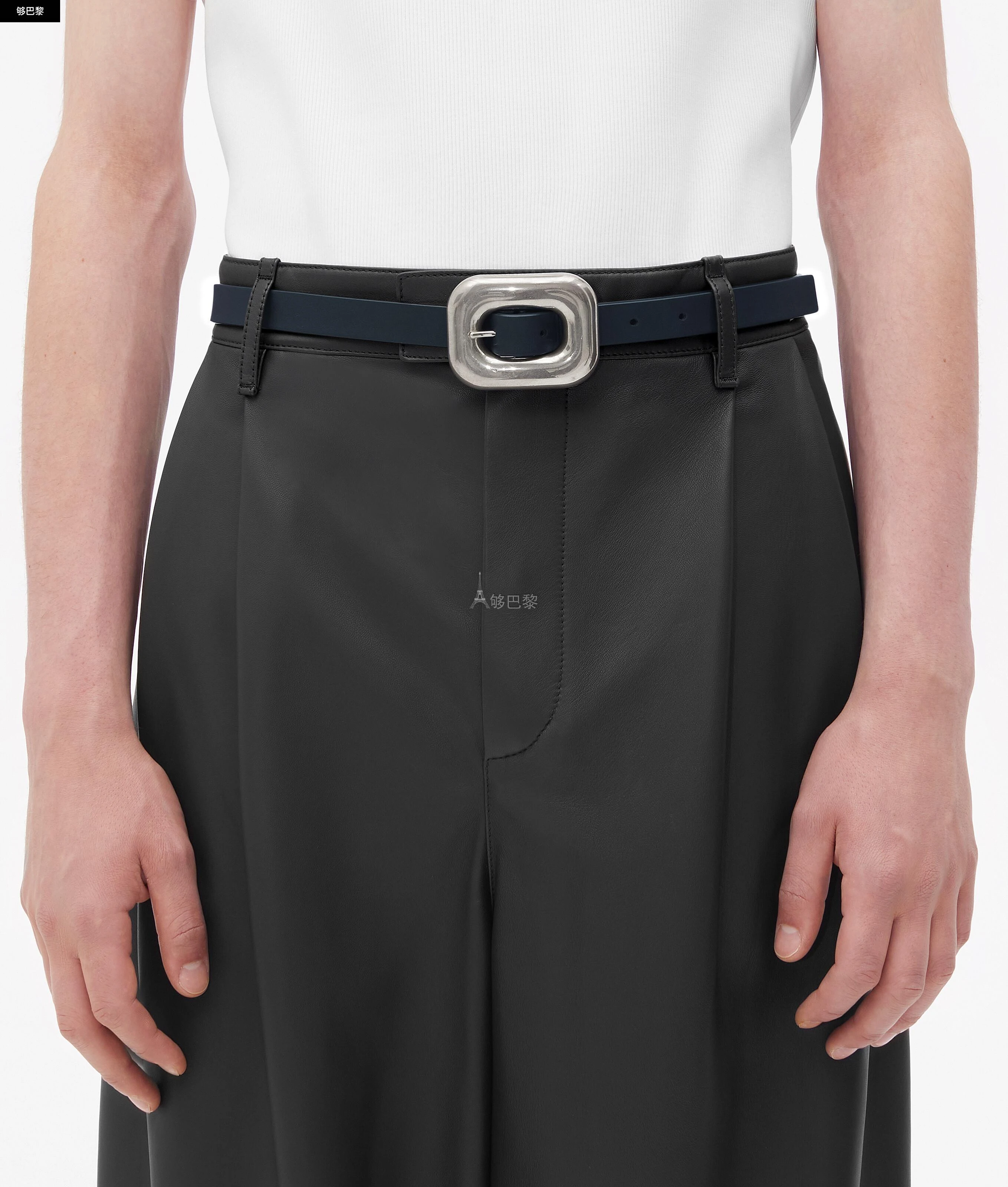 商品Bottega Veneta|包邮包税【预售7天发货】 BV葆蝶家 23秋冬 男士 腰带 Chain Link腰带 715429VMA928838,价格¥3795,第7张图片详细描述