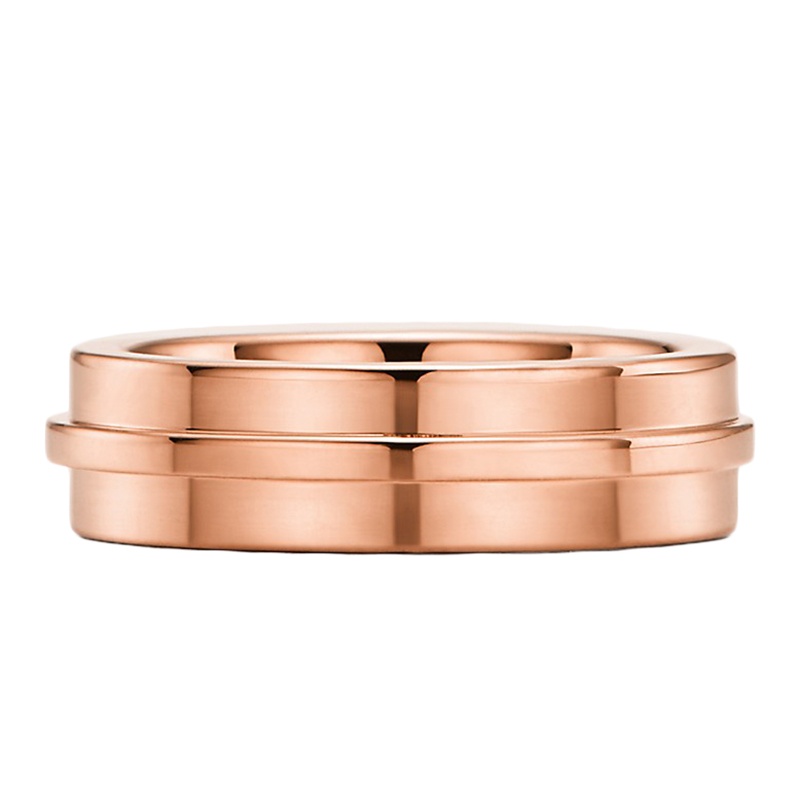 商品Tiffany & Co.|  Tiffany & Co./蒂芙尼 18K金 玫瑰金 宽式戒指GRP09007,价格¥20049,第4张图片详细描述