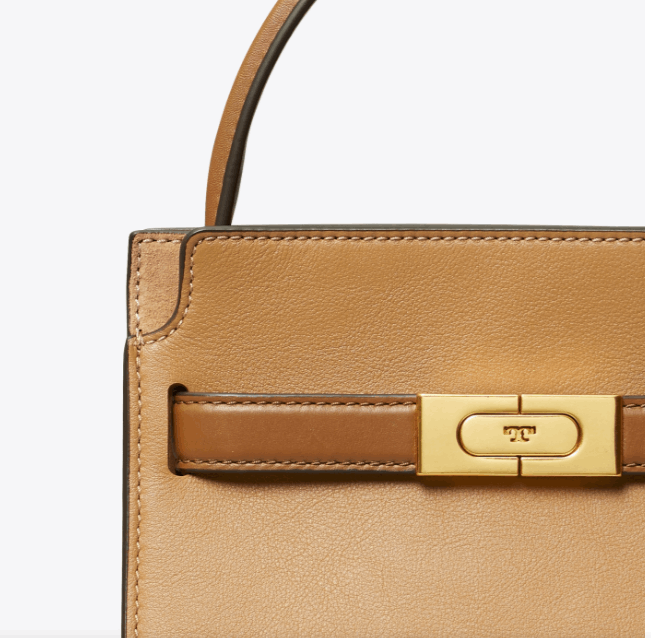 商品[国内直发] Tory Burch|TORY BURCH汤里柏琦 女士提拉米苏色牛皮革迷你手提单肩斜挎包77257-227,价格¥4133,第4张图片详细描述