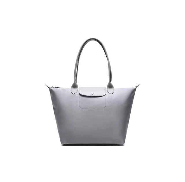 商品Longchamp|【SAvenue】LONGCHAMP 珑骧 LE PLIAGE NEO 大号饺子包长柄手提单肩包 女款 水泥灰色(提示：保税仓货品一人不可超过5单) 3597921837986（1899598E75）,价格¥958,第7张图片详细描述