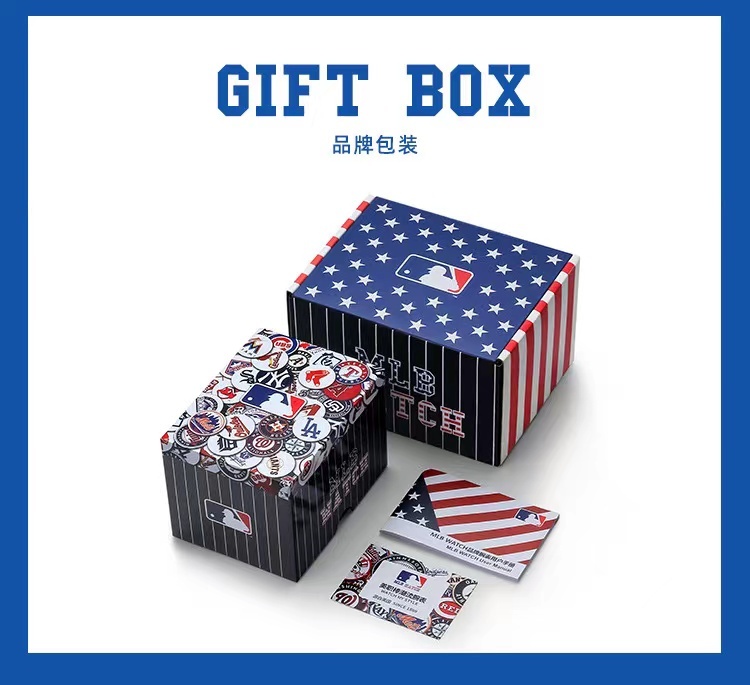 商品[国内直发] MLB|硅胶表带石英表潮流个性男表防水女表NY616,价格¥266,第7张图片详细描述