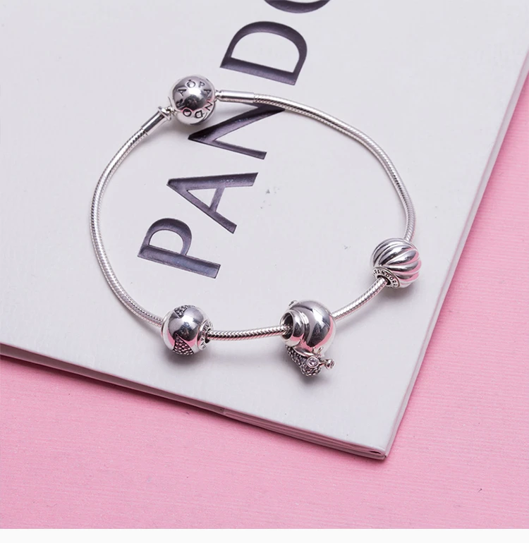 商品[国内直发] PANDORA|PANDORA  女士银色银质手镯  PAND00063,价格¥1233,第5张图片详细描述