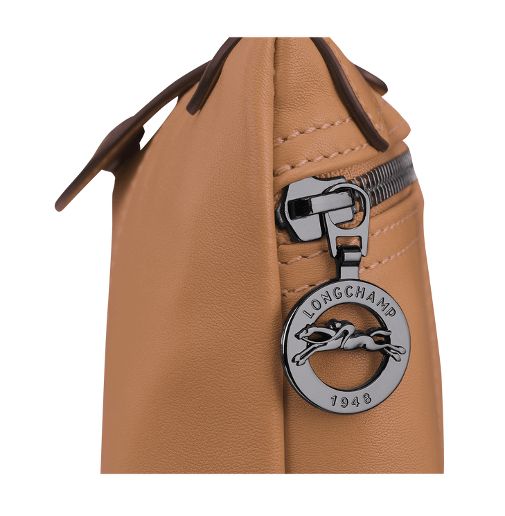 商品Longchamp|珑骧 女士LE PLIAGE CUIR系列迷你短柄羊皮手提包饺子包L1061 757（香港仓发货）,价格¥1271,第2张图片详细描述