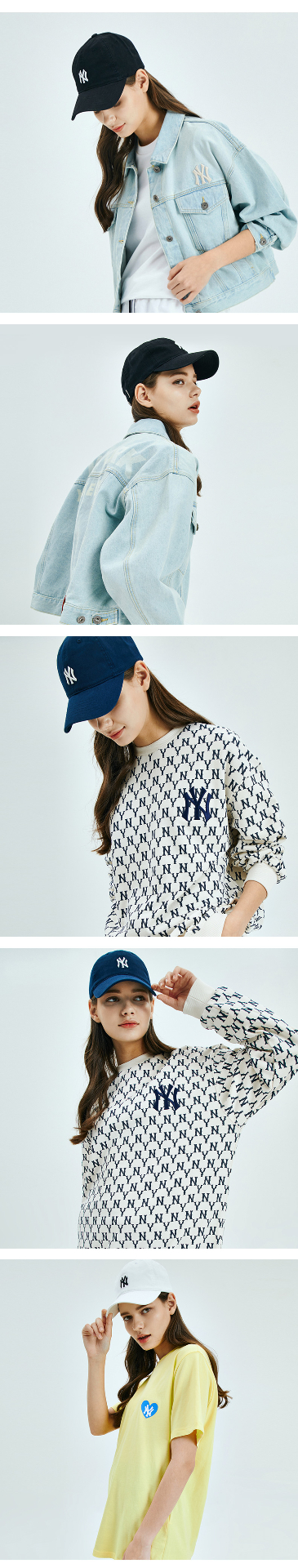 商品[国内直发] MLB|【官方防伪验证 国内发】MLB 新款47brand软顶小标棒球帽ny字母鸭舌帽运动遮阳棒球帽ins帽子 浅紫白字la ,价格¥163,第1张图片详细描述