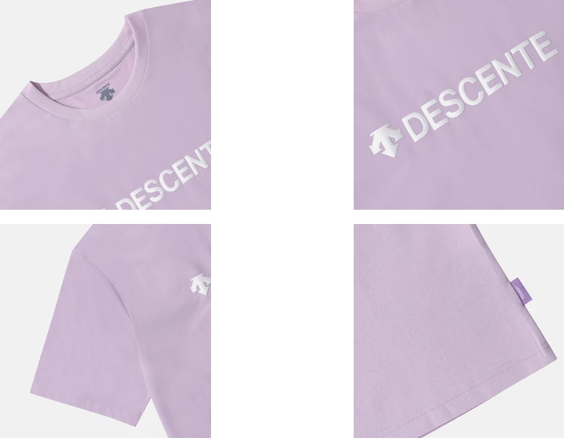 商品DESCENTE|【享贝家】ZY-迪桑特 夏季新款 速干透气运动训练上衣短袖T恤 男女同款 SO123UTS13,价格¥305,第24张图片详细描述